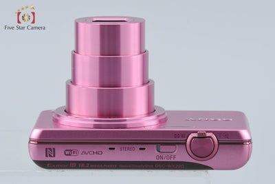 【中古】SONY ソニー Cyber-shot DSC-WX220 ピンク デジタルスチルカメラ 多言語対応