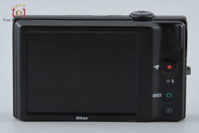 【中古】Nikon ニコン COOLPIX S6100 ノーブルブラック コンパクトデジタルカメラ