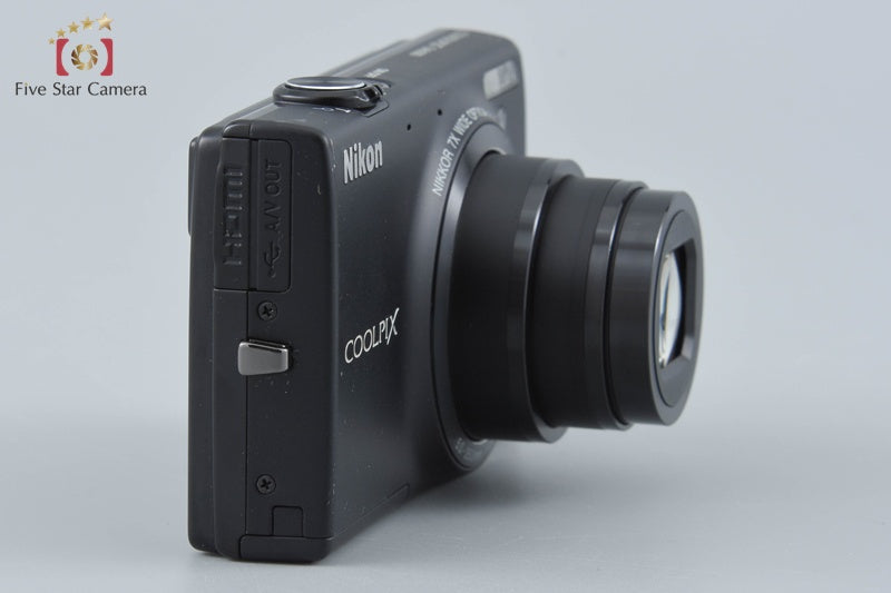 中古】Nikon ニコン COOLPIX S6100 ノーブルブラック コンパクト
