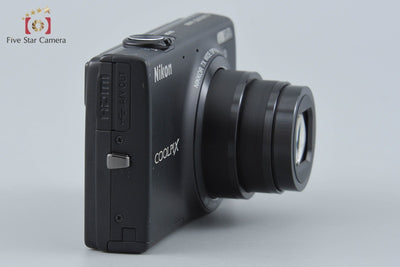 【中古】Nikon ニコン COOLPIX S6100 ノーブルブラック コンパクトデジタルカメラ
