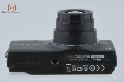 【中古】Nikon ニコン COOLPIX S6100 ノーブルブラック コンパクトデジタルカメラ