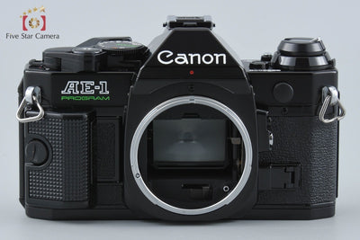 【中古】Canon キヤノン AE-1 PROGRAM ブラック フィルム一眼レフカメラ