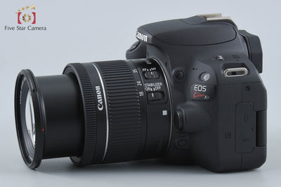 【中古】Canon キヤノン EOS Kiss X9 EF-S 18-55 IS STM レンズキット ブラック シャッター回数僅少