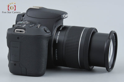 【中古】Canon キヤノン EOS Kiss X9 EF-S 18-55 IS STM レンズキット ブラック シャッター回数僅少