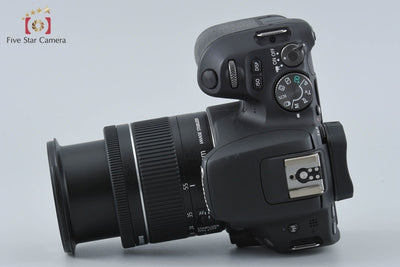 【中古】Canon キヤノン EOS Kiss X9 EF-S 18-55 IS STM レンズキット ブラック シャッター回数僅少