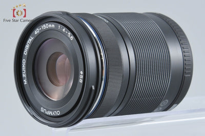 【中古】OLYMPUS オリンパス M.ZUIKO DIGITAL ED 40-150mm f/4-5.6 R ブラック