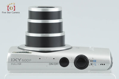 【中古】Canon キヤノン IXY 600F シルバー コンパクトデジタルカメラ