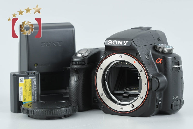 中古】SONY ソニー α380 DSLR-A380 ダブルズームレンズキット