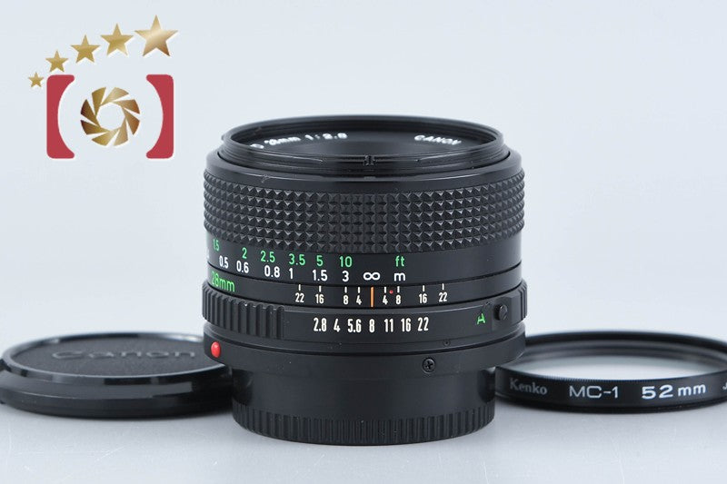 【中古】Canon キヤノン New FD 28mm f/2.8