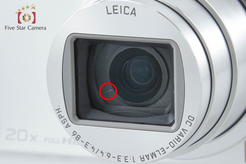 中古】Panasonic パナソニック LUMIX DMC-TZ30 ホワイト コンパクト