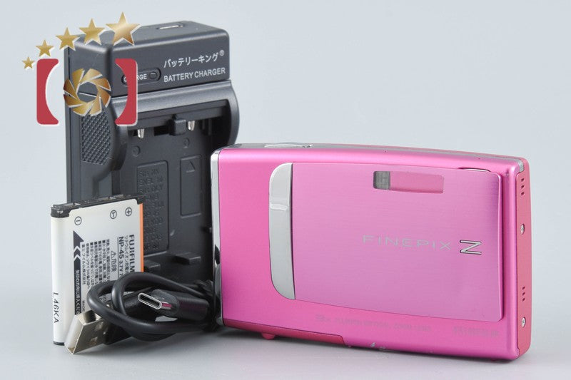 中古】FUJIFILM 富士フイルム FINEPIX Z90 レッド コンパクトデジタル
