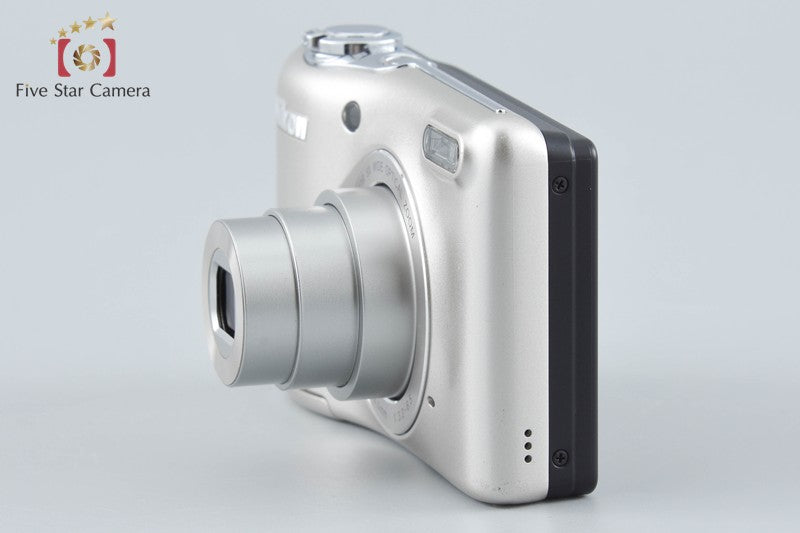 中古】Nikon ニコン COOLPIX L30 シルバー コンパクトデジタルカメラ