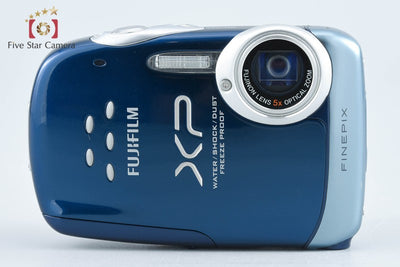 【中古】FUJIFILM 富士フイルム FINEPIX XP10 ブルー コンパクトデジタルカメラ
