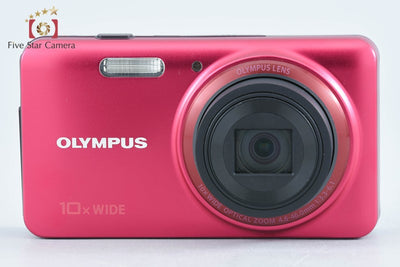 【中古】OLYMPUS オリンパス STYLUS VH-520 レッド コンパクトデジタルカメラ