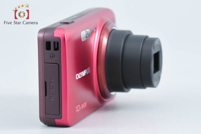 【中古】OLYMPUS オリンパス STYLUS VH-520 レッド コンパクトデジタルカメラ