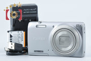 【中古】FUJIFILM 富士フイルム FINEPIX JZ700 シルバー コンパクトデジタルカメラ