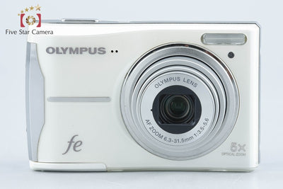 【中古】OLYMPUS オリンパス FE-46 ホワイト コンパクトデジタルカメラ