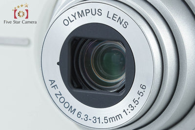 【中古】OLYMPUS オリンパス FE-46 ホワイト コンパクトデジタルカメラ