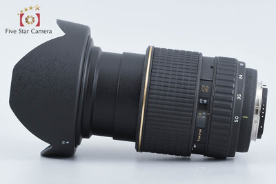 【中古】Tokina トキナー AT-X 165 PRO DX 16-50mm f/2.8 ニコン用