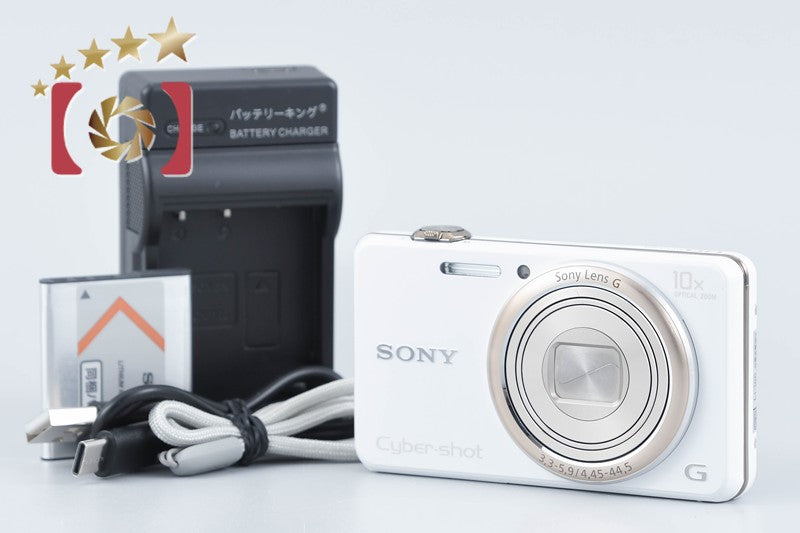 【中古】SONY ソニー Cyber-shot DSC-WX170 ホワイト コンパクトデジタルカメラ