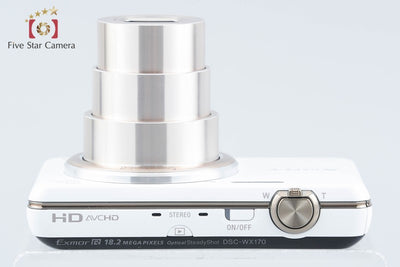 【中古】SONY ソニー Cyber-shot DSC-WX170 ホワイト コンパクトデジタルカメラ