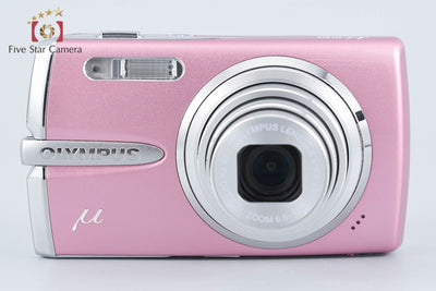 【中古】OLYMPUS オリンパス μ1020 ローズピンク コンパクトデジタルカメラ 元箱付き