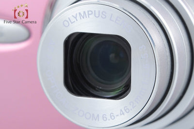 【中古】OLYMPUS オリンパス μ1020 ローズピンク コンパクトデジタルカメラ 元箱付き
