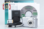 【中古】FUJIFILM 富士フイルム FINEPIX JV100 シルバー コンパクトデジタルカメラ 元箱付き