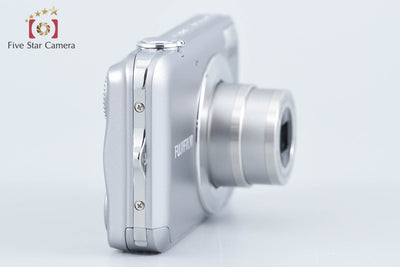 【中古】FUJIFILM 富士フイルム FINEPIX JV100 シルバー コンパクトデジタルカメラ 元箱付き