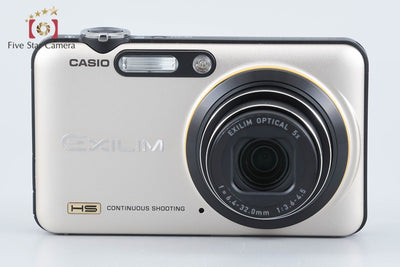 【中古】Casio カシオ HIGH SPEED EXILIM EX-FC150 ゴールド コンパクトデジタルカメラ 元箱付き