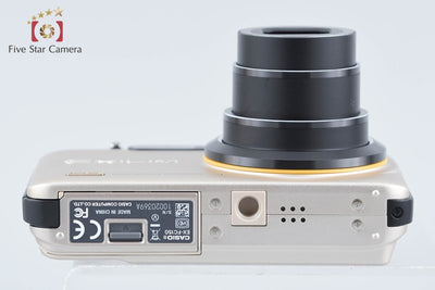 【中古】Casio カシオ HIGH SPEED EXILIM EX-FC150 ゴールド コンパクトデジタルカメラ 元箱付き