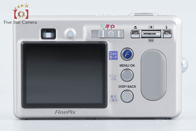 【中古】FUJIFILM 富士フイルム FINEPIX F455 シルバー コンパクトデジタルカメラ