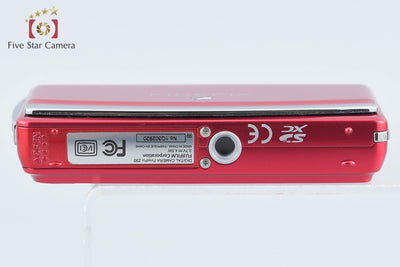【中古】FUJIFILM 富士フイルム FINEPIX Z90 レッド コンパクトデジタルカメラ