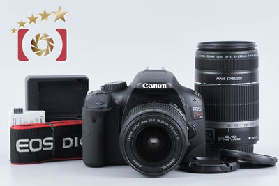 【中古】Canon キヤノン EOS Kiss X4 ダブルズームキット