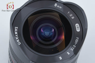 【中古】SAMYANG サムヤン UMC FISH-EYE II 8mm f/2.8 ソニーEマウント用 元箱付き