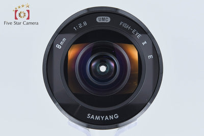【中古】SAMYANG サムヤン UMC FISH-EYE II 8mm f/2.8 ソニーEマウント用 元箱付き
