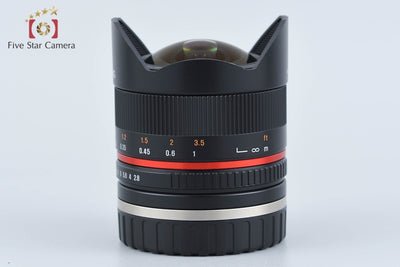 【中古】SAMYANG サムヤン UMC FISH-EYE II 8mm f/2.8 ソニーEマウント用 元箱付き