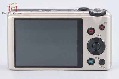 【中古】Casio カシオ EXILIM EX-ZR310 ゴールド コンパクトデジタルカメラ 元箱付き