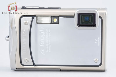 【中古】OLYMPUS オリンパス μ TOUGH-8000 シルバー コンパクトデジタルカメラ 元箱付き