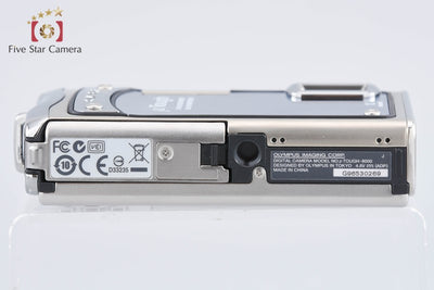 【中古】OLYMPUS オリンパス μ TOUGH-8000 シルバー コンパクトデジタルカメラ 元箱付き