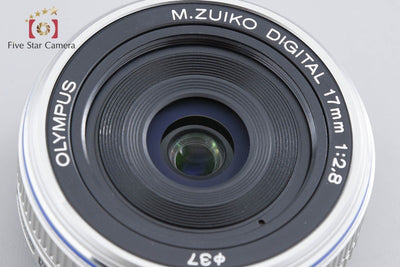 【中古】OLYMPUS オリンパス M.ZUIKO DIGITAL 17mm f/2.8 シルバー