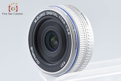 【中古】OLYMPUS オリンパス M.ZUIKO DIGITAL 17mm f/2.8 シルバー