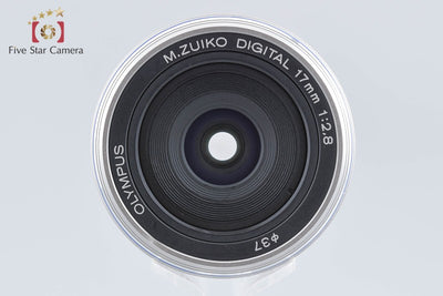 【中古】OLYMPUS オリンパス M.ZUIKO DIGITAL 17mm f/2.8 シルバー