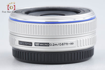 【中古】OLYMPUS オリンパス M.ZUIKO DIGITAL 17mm f/2.8 シルバー