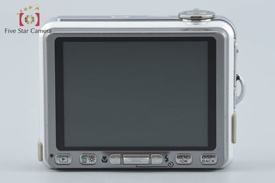 【中古】FUJIFILM 富士フイルム FinePix V10 ガンメタリック コンパクトデジタルカメラ