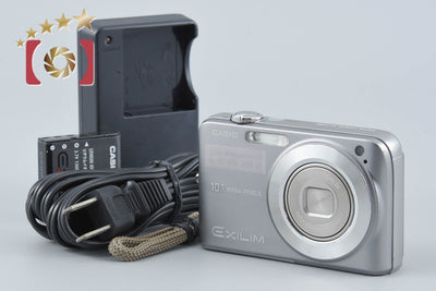 【中古】Casio カシオ EXILIM ZOOM EX-Z1080 グレー コンパクトデジタルカメラ
