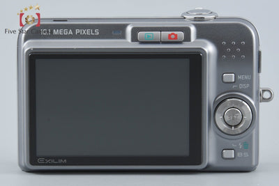 【中古】Casio カシオ EXILIM ZOOM EX-Z1080 グレー コンパクトデジタルカメラ