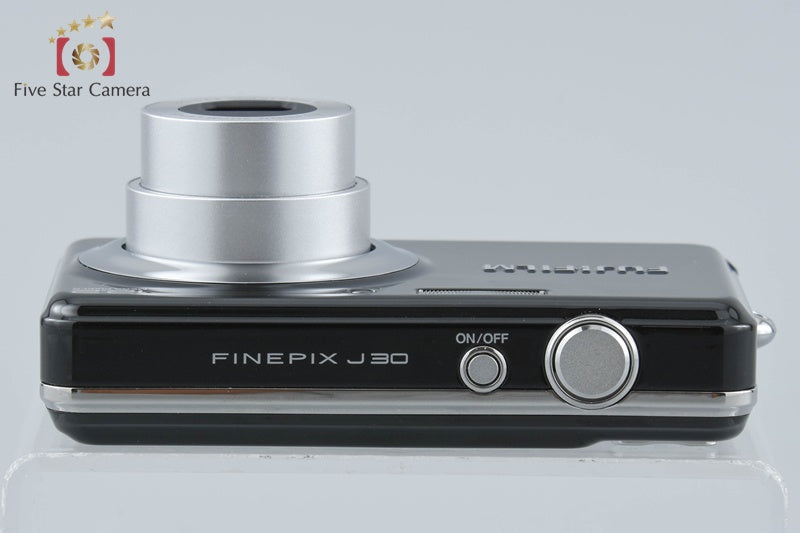 中古】FUJIFILM 富士フイルム FINEPIX J30 ブラック コンパクト