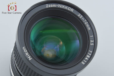 【中古】Nikon ニコン Ai Zoom NIKKOR 35-70mm f/3.5