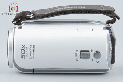 【中古】Panasonic パナソニック HC-V300M ホワイト デジタルハイビジョンビデオカメラ